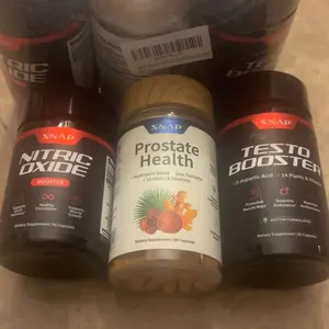 Ultimate Men's Health Trio - Testo Booster + Prostate Health + Nitric Oxide Booster - Supports Testosterone Production - D-Aspartic Acid & 14 Plants - 3rd Party Tested - Boost Blood Flow & Stamina - Muscle Mass & Performance Booster