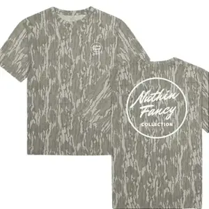 {Full Size S-5XL} Mossy Oak Nuthin Fancy Co Bottomland Camo T-Shirt 3D Graphic Tee Unisex Hunting Shirt Outdoor Streetwear Casual Top Breathable Lightweight Cotton Gift for Him Dad TikTok Shop US Trendy Outfit