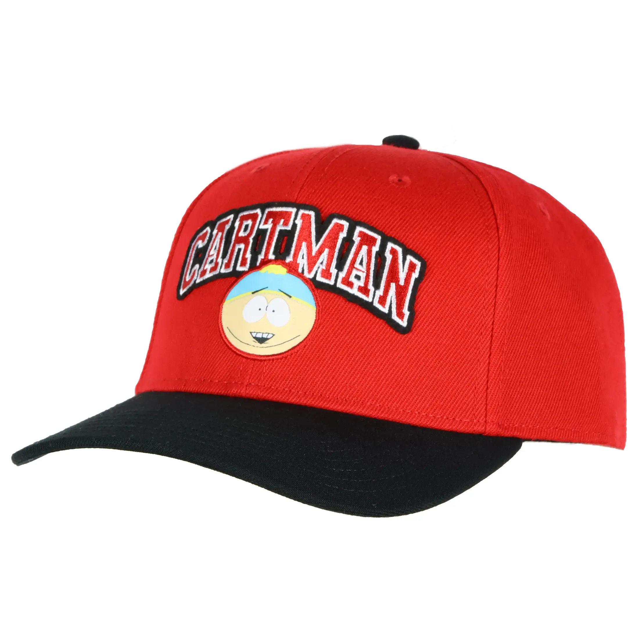 South Park Cartman Embroidered Character Design Adult Adjustable Snapback Hat Baseball Cap OSFM, Graphic Character Hats