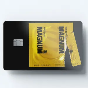 Magnum Money Maker Credit Card Skin Funny Stickers Customizable Stickers