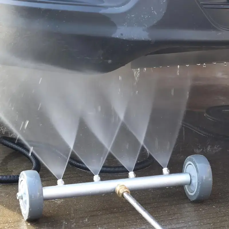 High-Pressure Car Wash Machine, Power Washer, Electric Car Cleaner with 2 Extension Rods, Multi-Surface Cleaning Tool, Car Wash Equipment for Home & Auto Use