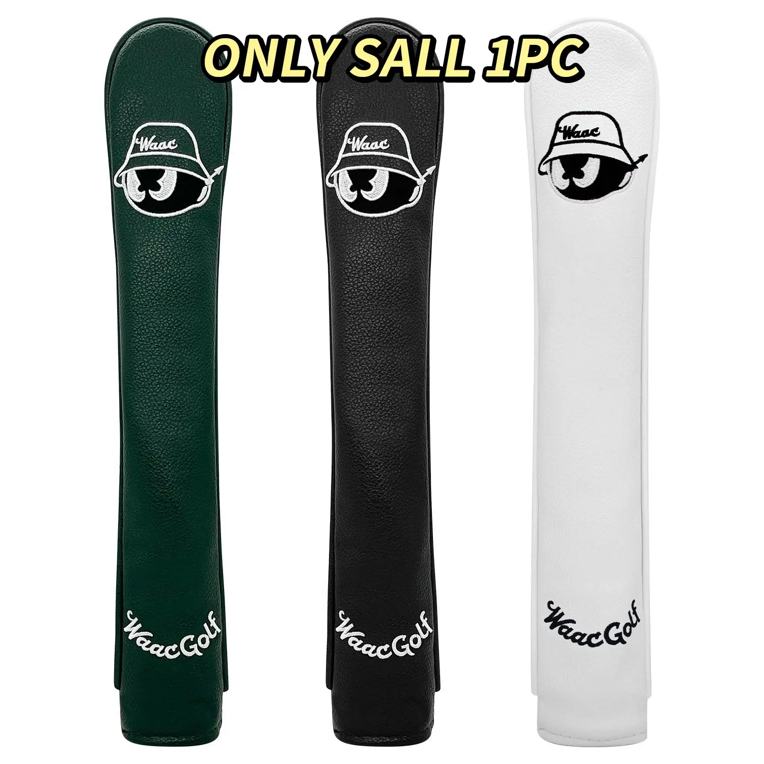 1pc Golf Alignment Stick Cover with Interesting Pattern, Durable and Dust-Proof Material, Multiple Color Options Available, Golf Gear, Golf Accessories, Golf Supply
