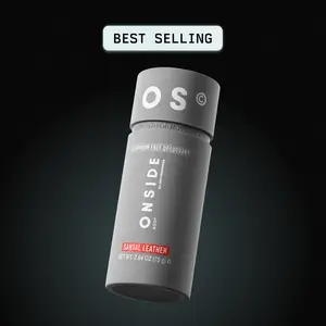 ONSIDE High Performance Deodorant | Aluminum Free | 48-Hour Odor Protection | Dermatologist Tested | Gentle on Skin, Built for Active Lifestyles | Santal Leather & Eucalyptus Mint | Performance Care