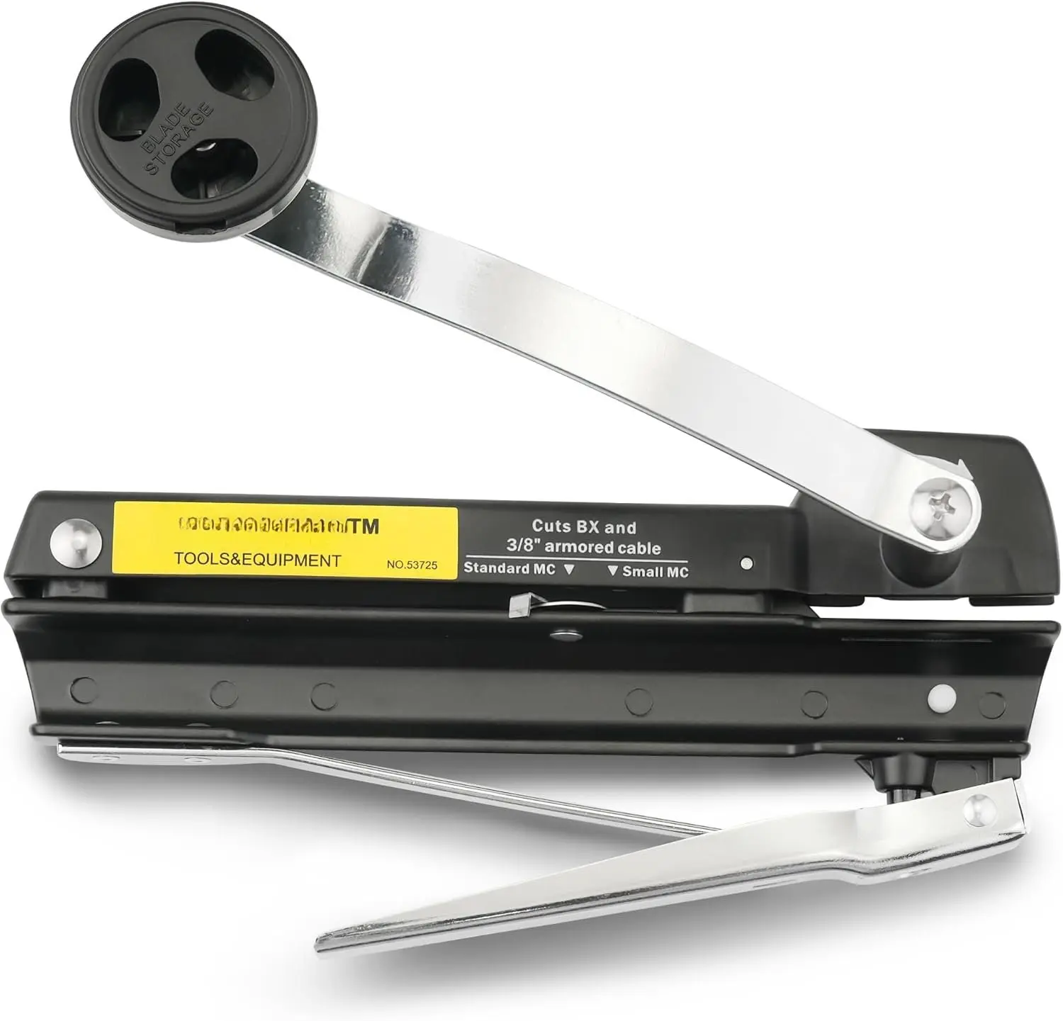 53725 Armored and BX  , Easy-Assembly MC   with Durable  2.0, Cuts 3/16" to 1/2" Armored -BX-AC-MC-Greenfield, With  Storage