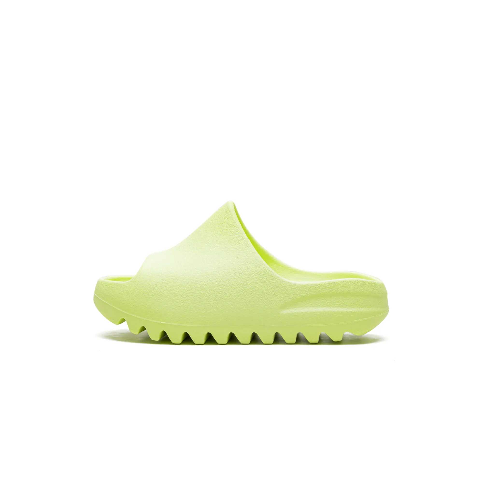 Yeezy Slide Kids "Glow Green"