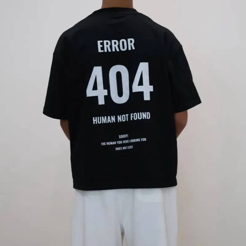 404 - UNISEX OVERSIZED T-SHIRT