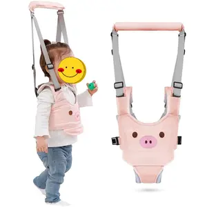 Baby Walking Aid - Handheld Children's Walking Assistant - Toddler Baby Walking Aid Support Strap - Children's Baby Walking Learning Support Training Tool - 7-24 Months Old (Donut)