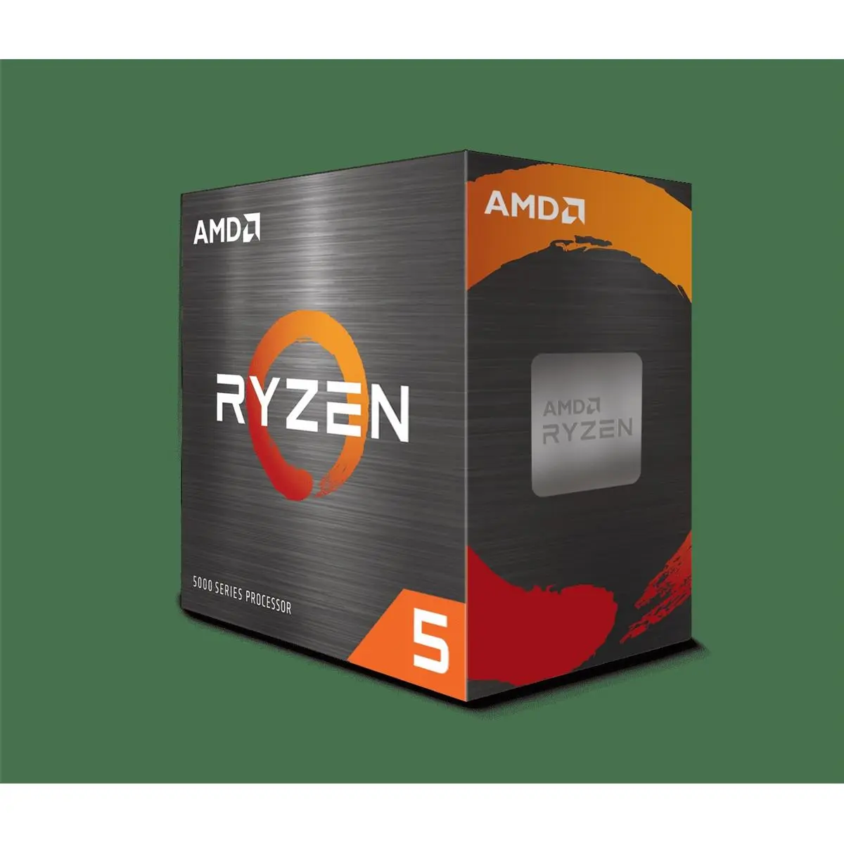AMD Ryzen 5 5600X Desktop CPU Processor - Ryzen 5 5000 Series, Hexa-Core, 3 MB Cache, 3.7 GHz Base Clock, 4.6 GHz Boost Clock, 65W, Wraith Stealth Cooler (Retail, Supports DDR4 System Memory)