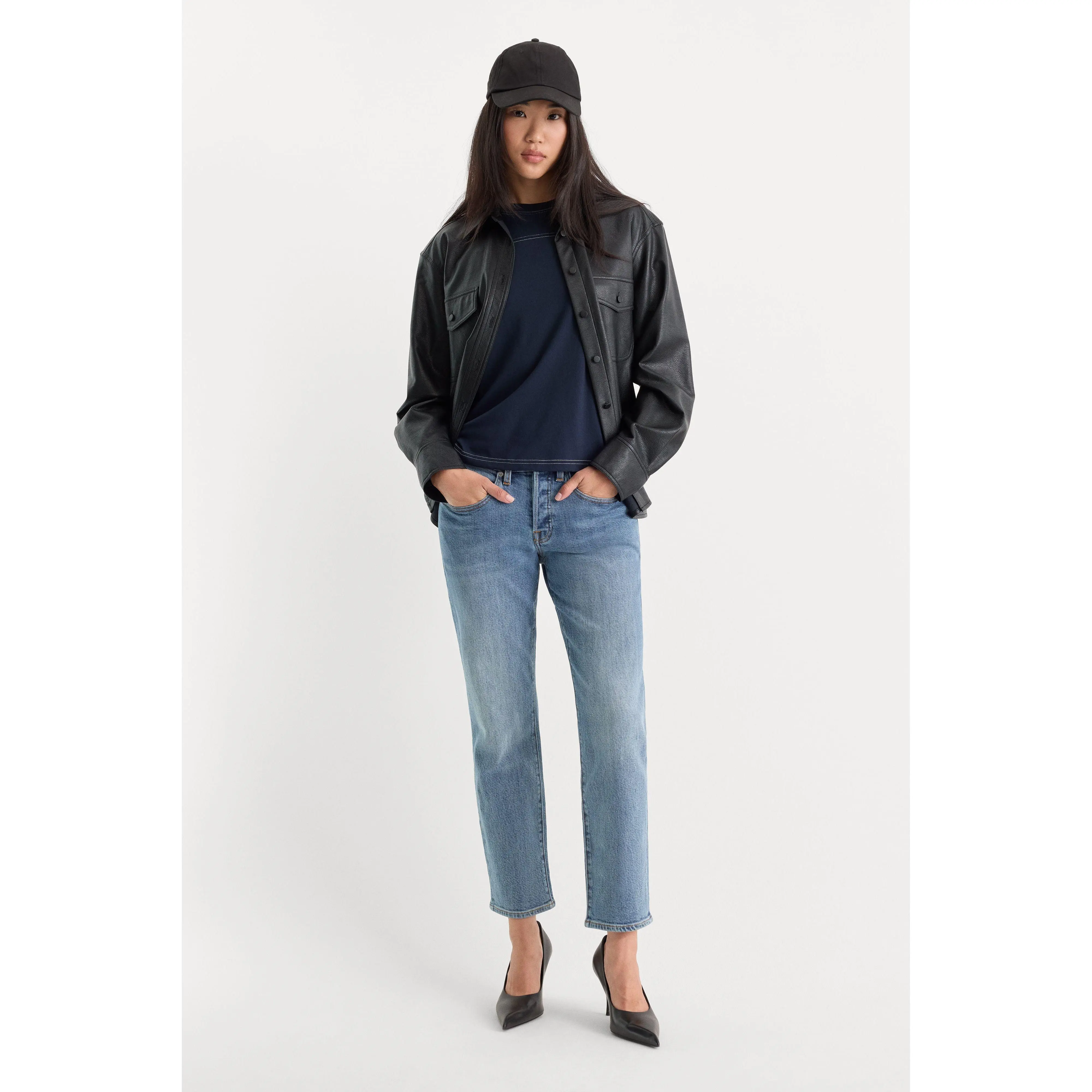 VINTAGE STRAIGHT ANKLE JEANS | SAVOR
