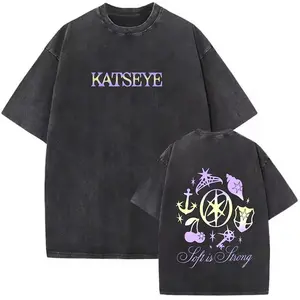 Katseye Kpop Graphics Washed Vintage Shirt, Katseye Beautiful Chaos Shirt, Katseye Gnarly Shirt, Gabriela Shirt