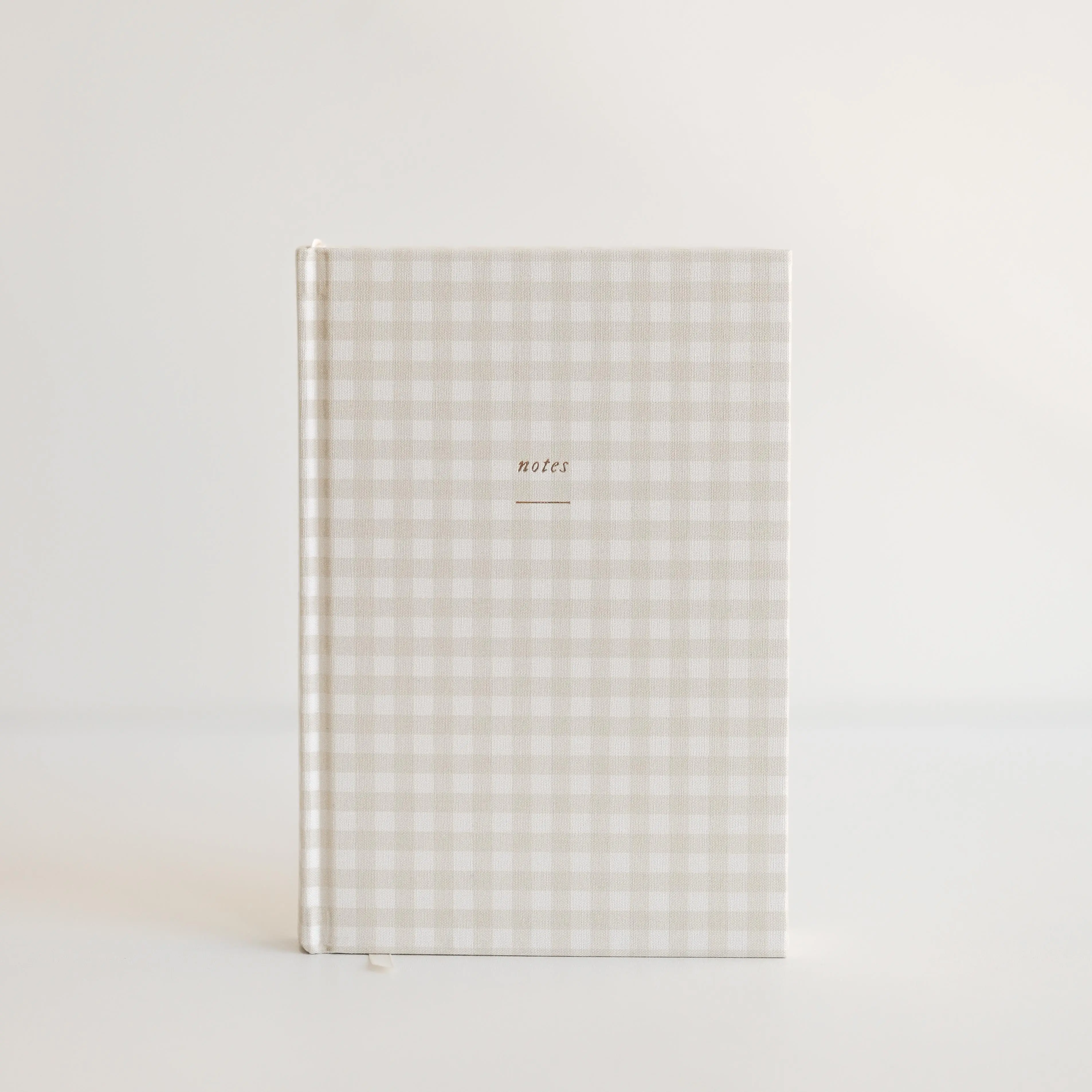 Gingham Lined Journal | Everyday Journal Linen Lined Notebook Gingham Lined Journal | Everyday Journal Linen Lined Notebook