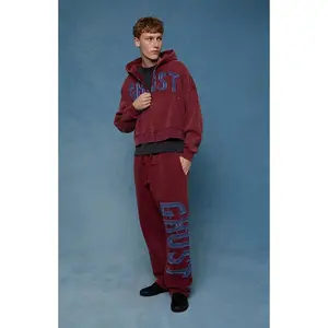 Pacsun Men's Ghost Applique Washed Baggy Sweatpants