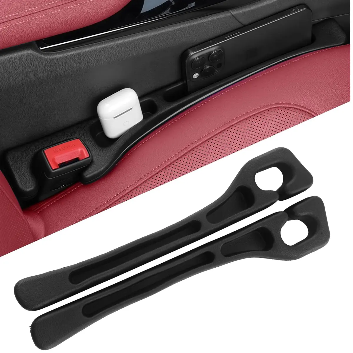 Car seat side Filler,  universal decorative accessory storage accessories, car interior storage and organization accessories, car control console storage boxes, car essential items,Father's Day Gift