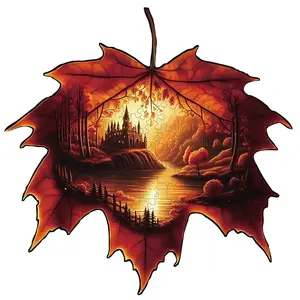 Wooden Jigsaw Puzzle Toy for Adults, High Difficulty Brain Teaser Game, Perfect Gift for Halloween Christmas Birthdays, Home Decor Accessory