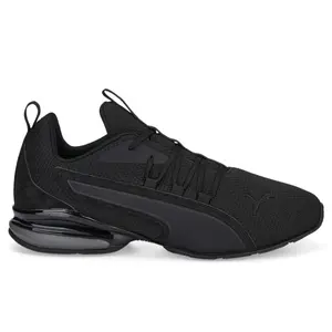 PUMA Mens Axelion Nxt Camo Running Sneakers Shoes - Black