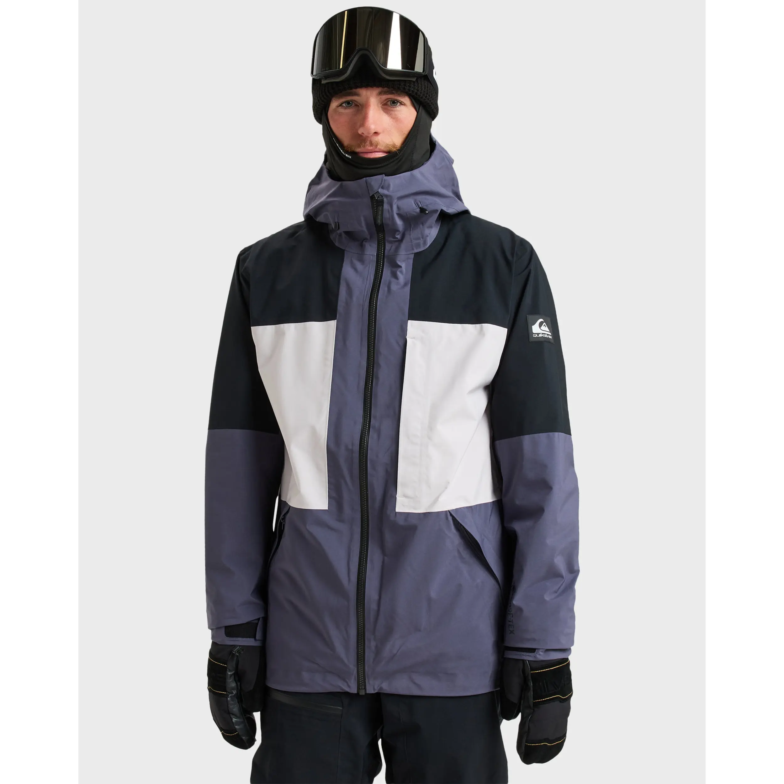 Quiksilver | Forever Stretch GORE-TEX Snow Jacket | Men's Stretch Fit Chest Pocket | Outdoor Adventure