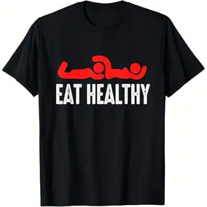 Express Your Commitment to Healthy Living with a Statement Cotton T Shirt