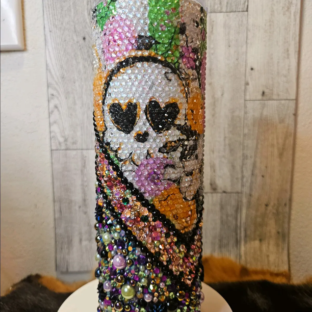 Rhinestone tumbler