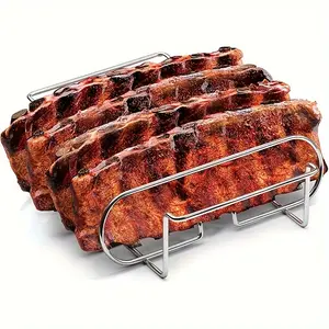 1pc Outdoor Barbecue Tools Steak And Lamb Rack Portable Barbecue Rack Barbecue Mesh Rack Outdoor Picnic