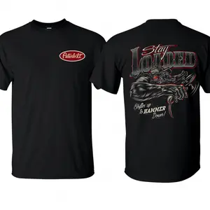 Peterbilt Trucker T-Shirt Stay Loaded Peterbilt Shirt, Shiftin' up to hammer door Semi Truck Driver Gift For Him, Tee MADE IN USA