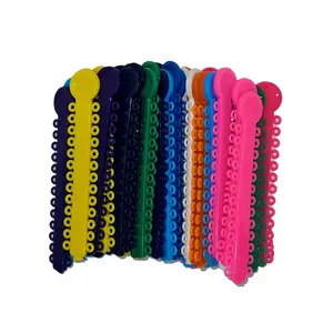 Orthodentalusa Corp. Orthodontic Ligature Ties 1040 pcs Latex-Free Medical Grade Polyurethane High Elasticity USA Oral Aesthetic