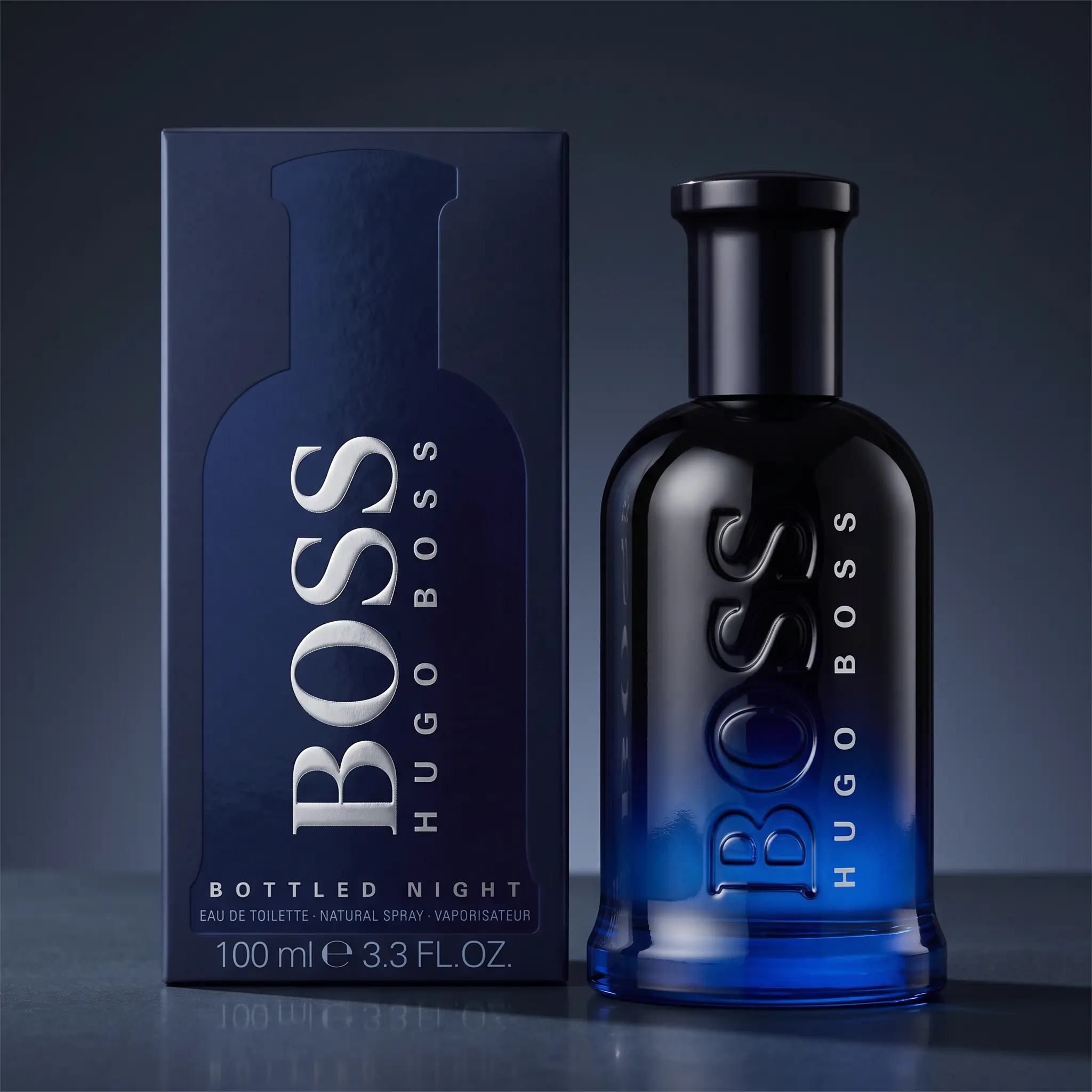 Hugo Boss Boss Bottled Night For Men 3.3 oz EDT Spray