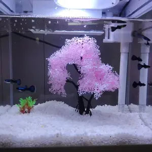 Aquarium Decorative Fish Tank Ornament, Aquarium Landscaping, Realistic Water Plant Design, Enhances Aquatic Ambiance, Perfect for Aquariums & Home Decoration