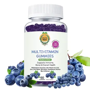 Organic Greek Multivitamin Gummies with Vitamin A, C, D, E, Zinc, B12, Biotin US