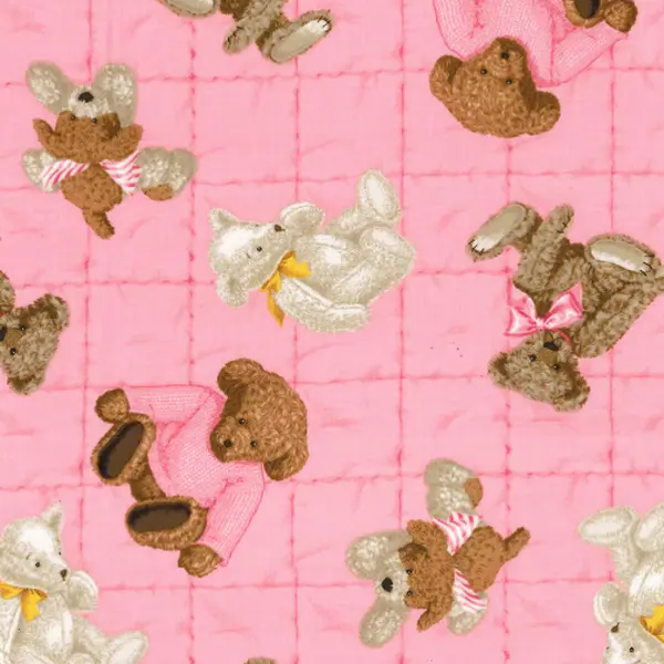 Pink Teddy Bonnet