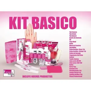 Fantasy Nails Professional Acrylic Kit (24pcs) for Nail Care and Manicure - Nail Art