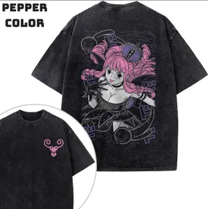 Perona Shirt, One Piece Shirt, Anime Shirt, Vintage Tee 2-Sided, Good Graphic Tee, Unisex Cotton Trendy T-Shirt, Gift T-Shirt, Top Streetwear Menswear Womenswear