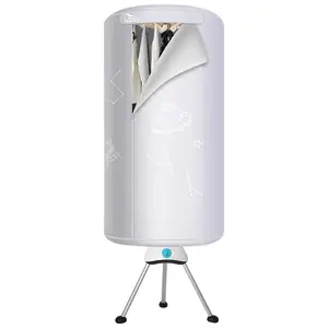 Uten Portable Clothes Dryer with Timer, Ventless Laundry Dryer, Hot Drying Machine with Heater for Home & Dorms