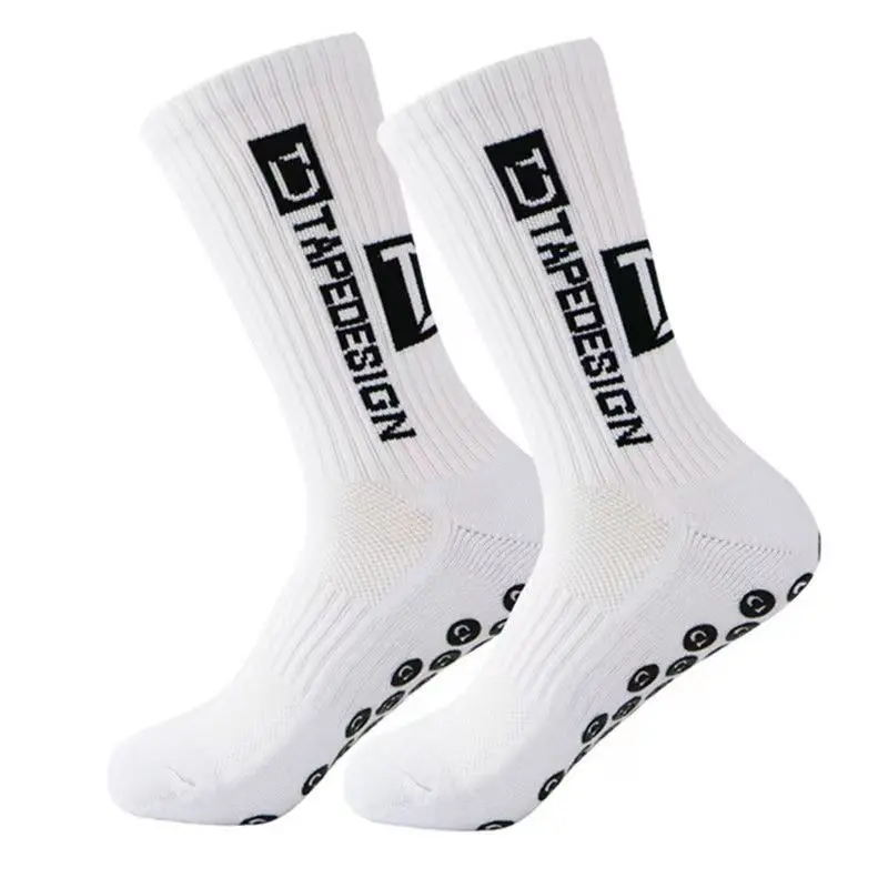 Unisex sports socks Breathable non-slip adhesive football socks