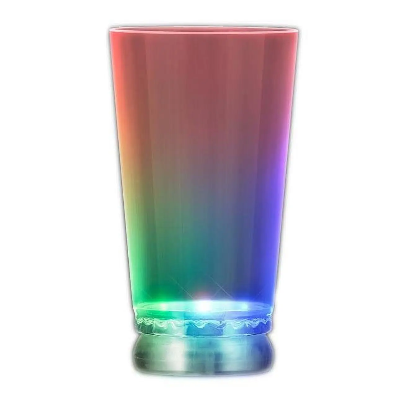 16 oz Color-Changing Light-Up Glass, Multi-Color Drinkware for Kitchen Use