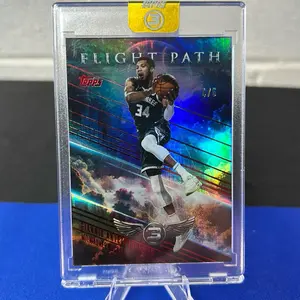 Giannis Antetokounmpo — 2025-26 Topps 3 Flight Path Red Parallel /5