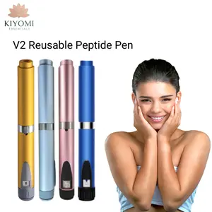 V2 Reusable Beauty Pen with 3ml Sealed Cartridge Compact, Hygienic, Refillable Tool for Daily Use & Travel