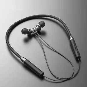 Neck Hanging Earphone In-Ear Wireless Rechargeable Lightweight Comfortable Soft Type-C Charging Interface for Students Men Women Birthday Gift Holiday Gift Headset Headphones
