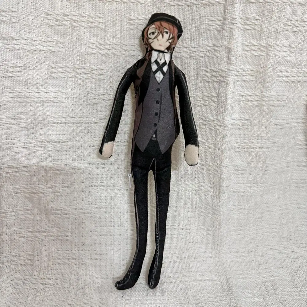 Anime Dazai Osamu Nakajima Atsushi Edogawa Rampo Cosplay Plush Cotton Doll Slender Twistable Shape Room Decoration Festival Gift