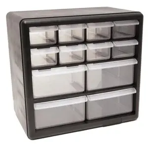 212 MAIN 12-Drawer Heavy-Duty Parts Organizer, Tool and Hardware Storage Solution, Easy-View Design for Efficient Organization