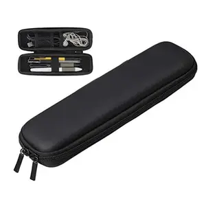 Portable Pencil Case, 1 Count Waterproof Zipper Pencil Bag, Multi-functional Pencil Case for Executive Pen, Ballpoint Pen, Data Cable, School Office Supplies, Stationery Supplies