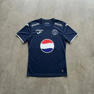 FC Motagua 2024-25 Home Soccer Jersey - Full Print Logo