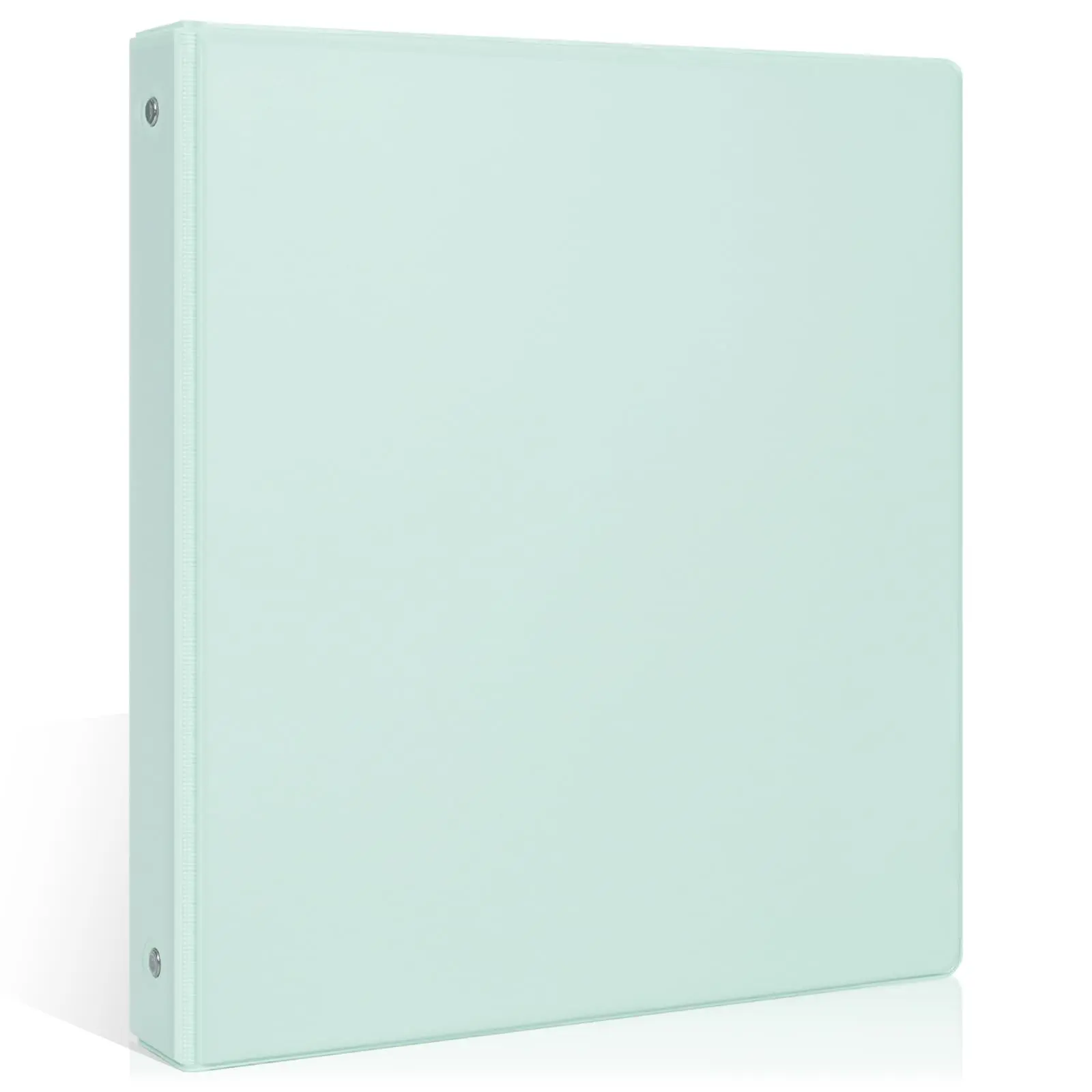 SKYDUE 1 Inch 3 Ring Binder with Inside Pockets, Round Ring Organizer for 8.5" x 11" Paper, Holds Up to 175 Sheets