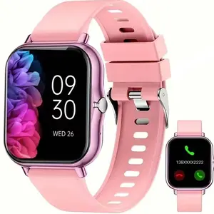 Wireless Calling Smartwatch, Multi-Sport Modes, Call Reminder & Rejection, 1.83 Inch Screen, Compatible with Android & iOS, Women's Gift