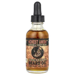 Honest Amish Premium Beard Oil, 2 fl oz (60 ml)