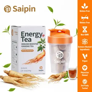 Loaded Tea / Energy Drink Mix / Pre-Workout / Sugar-Free Non-GMO Calm Power for Work Gym & Immune Support Endurance