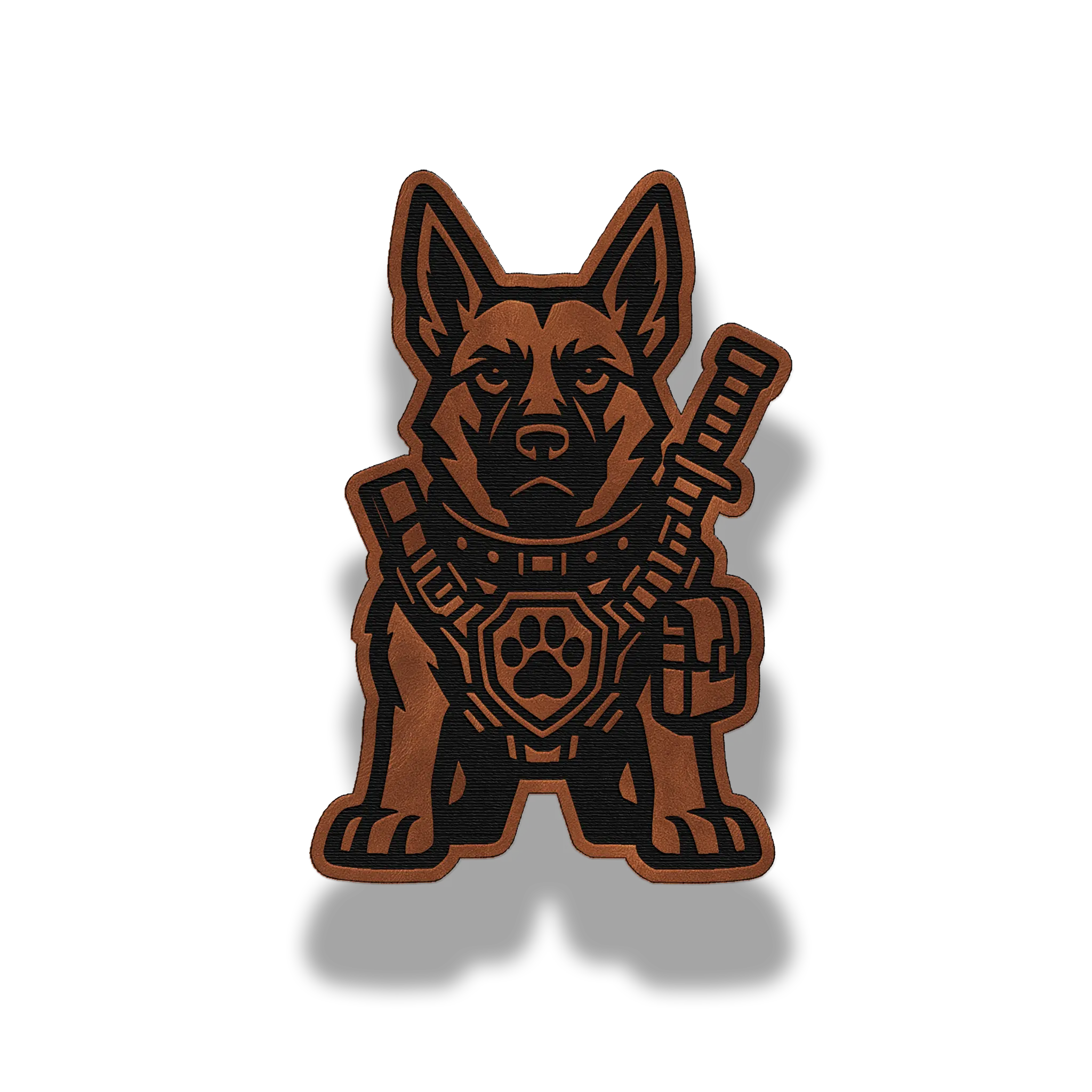 Tactical K9 Dog Patch – Leatherette Morale Patch