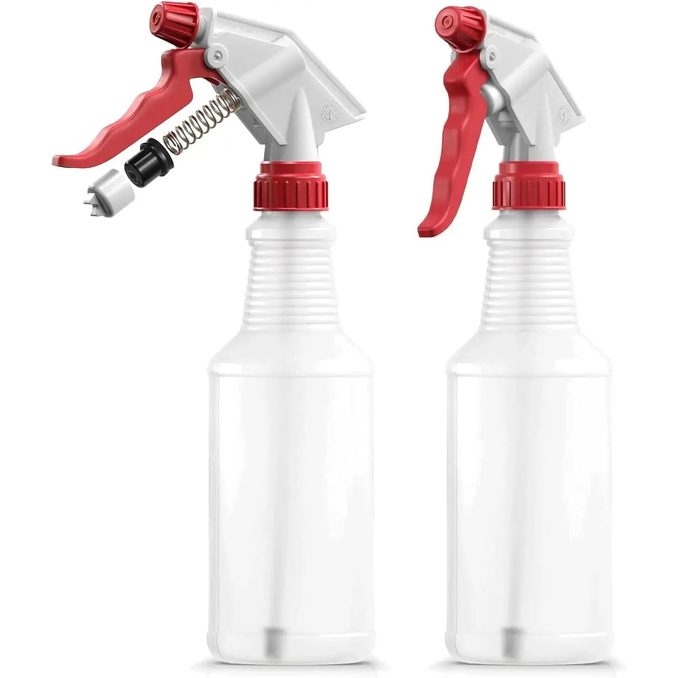 Spray Bottles (16-Ounce, 2 Pack) for BBQ Grilling  & Baking  Grade Grill Spritzer Meat  Butchers Tools & Chef Gadgets