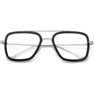 Tony Stark Style Blue Light Blocking Glasses for Men Women, Iron Man and Spider-Man Computer Gaming Glasses