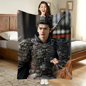 Pursuit of Jade Super Soft Cozy Flannel Blanket - Bedroom Bedding Throw, Winter Travel Bedspread (Inspired by Zhang Linghe & Tian Xiwei Fashion), Cozy Blankets