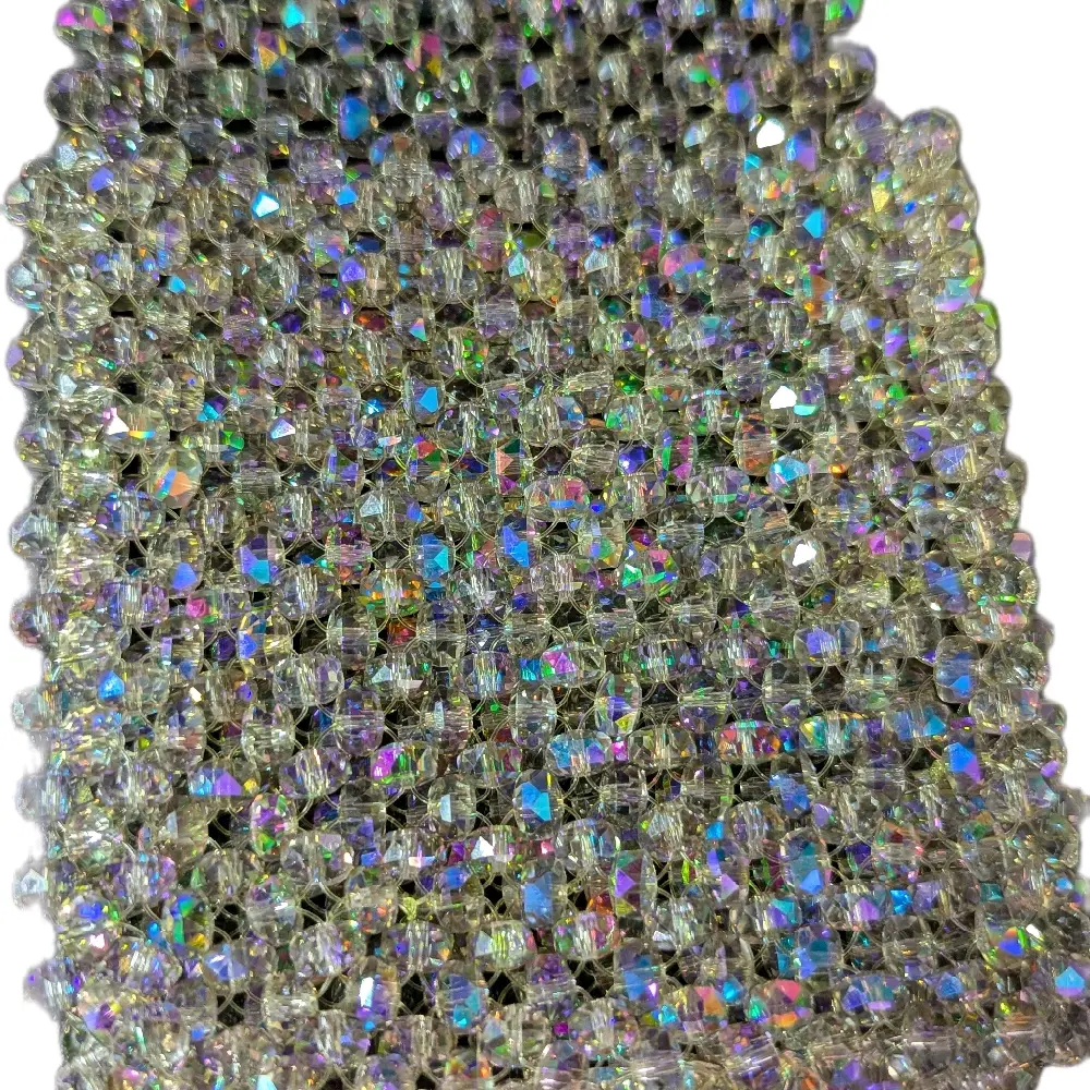 Glass bead round AB